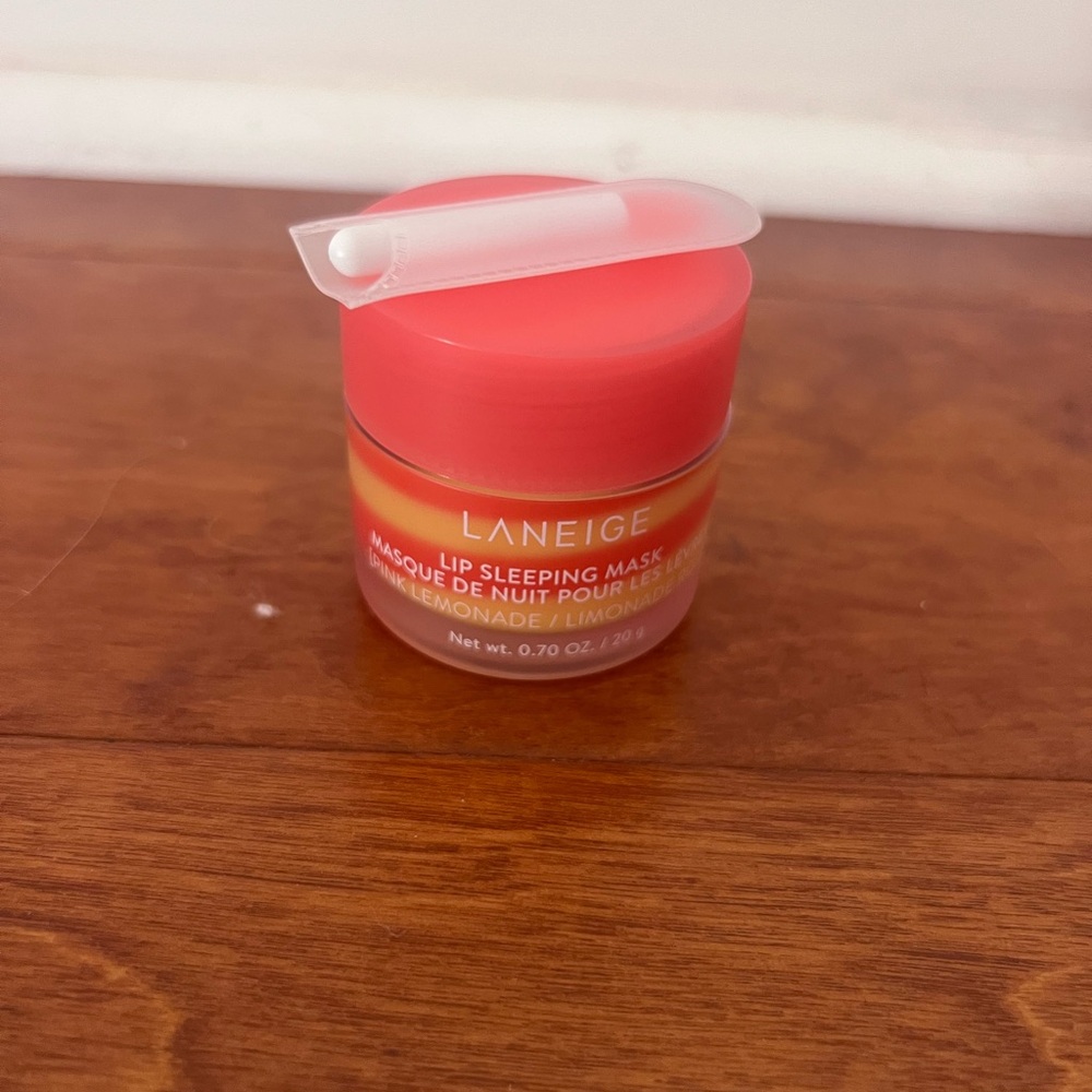 LANEIGE Lip Sleeping Mask in Pink Lemonade.